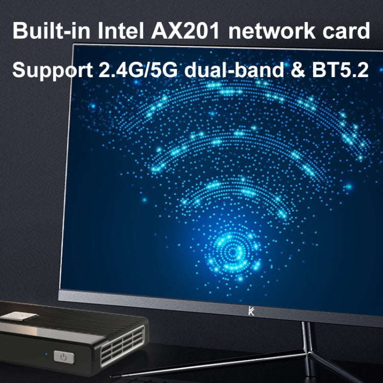 M6 N100 8G+1TB EU Plug 11th Gen Intel Jasper Lake N5105 4K/60FPS HD Pocket Mini PC - Windows Mini PCs by buy2fix | Online Shopping UK | buy2fix