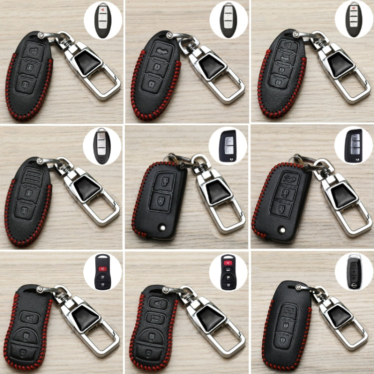 For Nissan Car Key Cover Keychain Anti-lost Number Plate, Style: F - Car Key Cases by buy2fix | Online Shopping UK | buy2fix