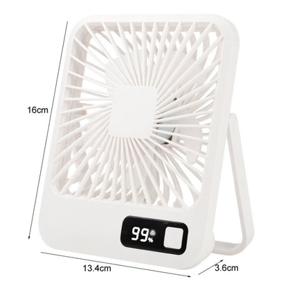 Home Desktop Wall Mounted Fan USB Portable Desktop Mini Fan(White) - Electric Fans by buy2fix | Online Shopping UK | buy2fix