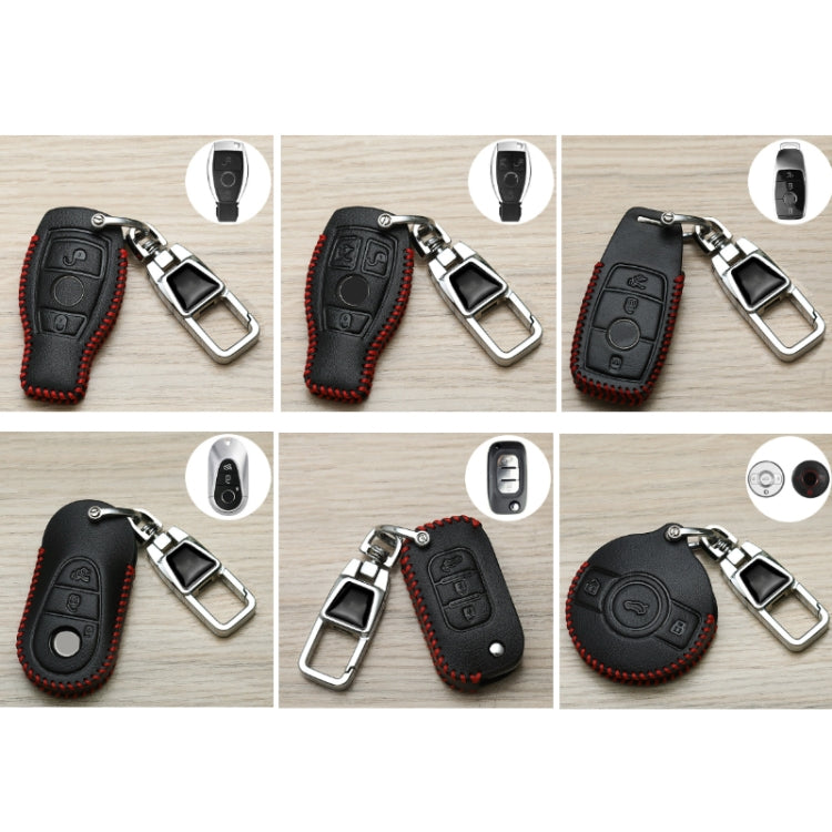For Mercedes-Benz Car Key Cover Multifunctional Keychain Anti-lost Number Plate, Style: C - Car Key Cases by buy2fix | Online Shopping UK | buy2fix