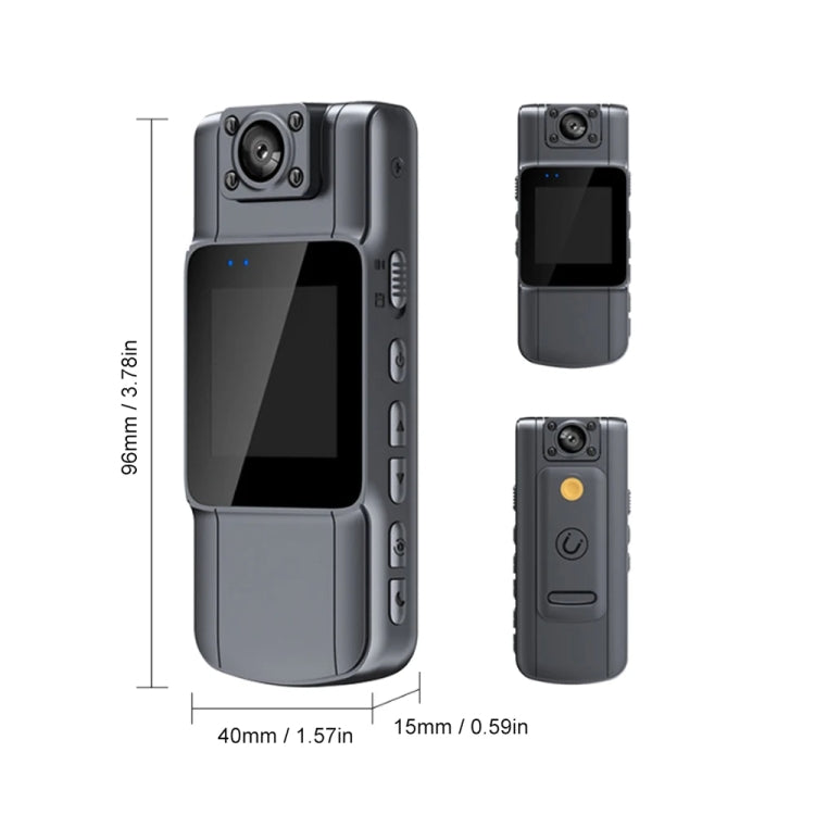 L11 1080P  1.54 Inch IPS Screen Mini Body Camera Night Vision Digital Video Recorder Sports DV - Digital Video Recorder by buy2fix | Online Shopping UK | buy2fix