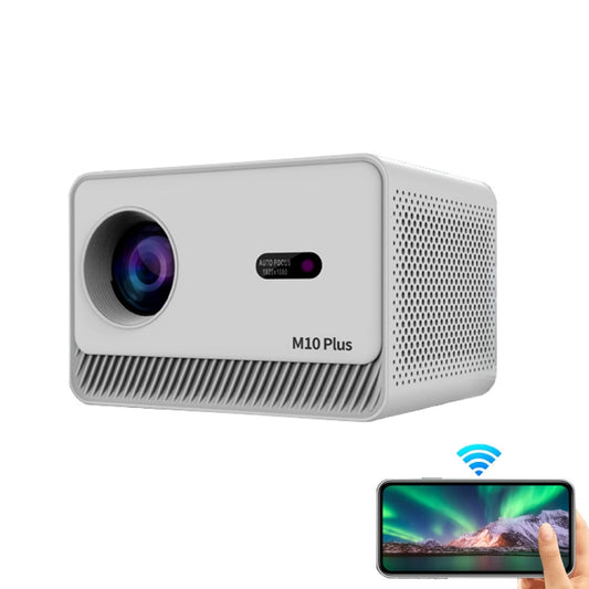 M10 Plus 1280x720P Projector 2.4G / 5G WIFI Bluetooth 5.2 Android 11 System Home Cinema EU Plug - Mini Projector by buy2fix | Online Shopping UK | buy2fix