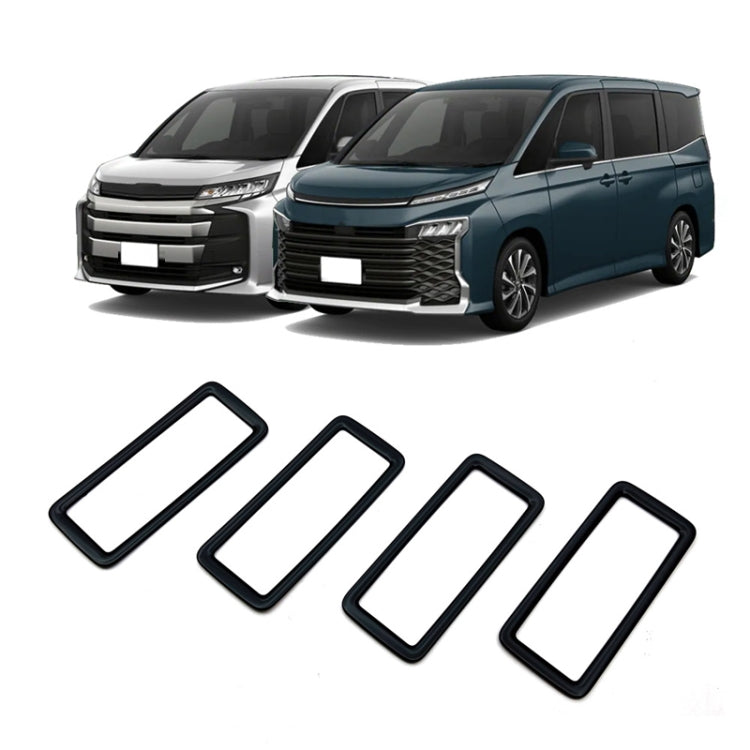 For Toyota 2022 Voxy/Noah 90 Series Rear Air Vent Decorative Frame(Black) - Car Interior Mouldings by buy2fix | Online Shopping UK | buy2fix