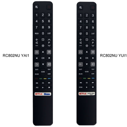 For TCL TV Intelligent Infrared Remote Control(RC802NU YUI1) - TV by buy2fix | Online Shopping UK | buy2fix