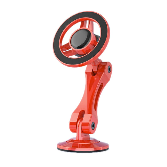 Magsafe Car Magnetic Rotating Adjustable Mobile Phone Holder(Orange) - Car Holders by buy2fix | Online Shopping UK | buy2fix