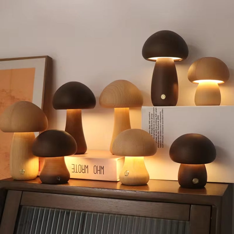 Mushroom Shape Night Light Touch Control Dimmable Bedside Atmosphere Lamp, Style: A Type Beech - Night Lights by buy2fix | Online Shopping UK | buy2fix