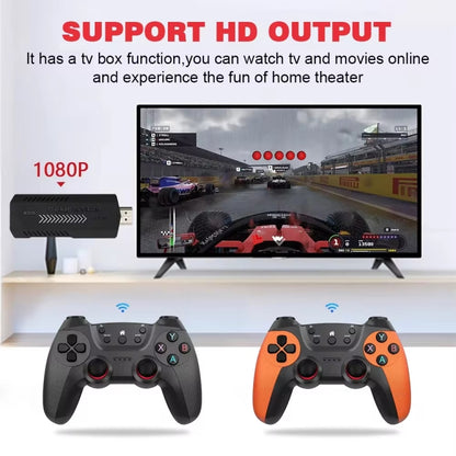 X2 Ultra Video Game Stick Console With 2.4G Double Wireless Controller 128GB - Pocket Console by buy2fix | Online Shopping UK | buy2fix