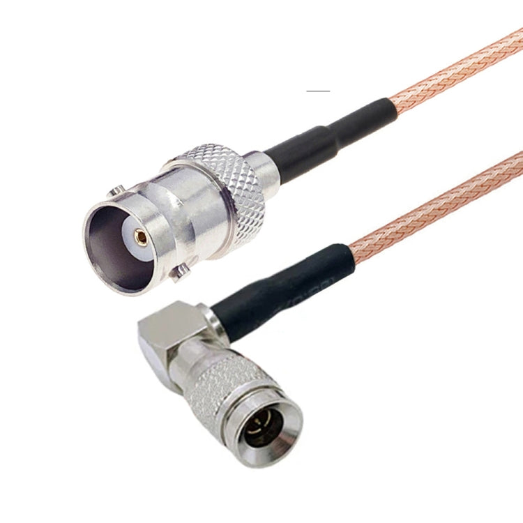 50cm CC4 Male Elbow To BNC Female Connector Cable RG179 Coaxial RF Wire - Connectors by buy2fix | Online Shopping UK | buy2fix