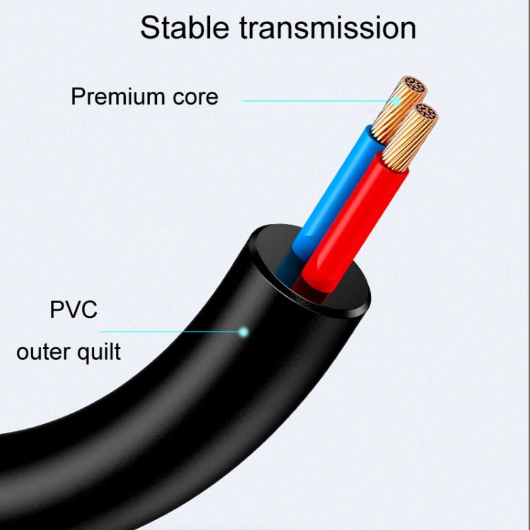 JINGHUA U550C USB To DC Charging Cable Small Appliance Power Cord, Interface: 3.5mm - Power Cord by JINGHUA | Online Shopping UK | buy2fix