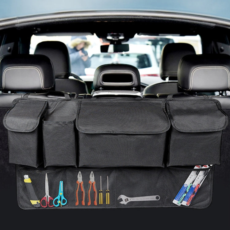 Car SUV Rear Seat Widening Organizing Storage Bag(Black) - Stowing Tidying by buy2fix | Online Shopping UK | buy2fix