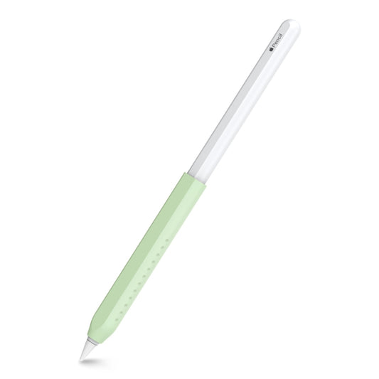 For Apple Pencil 1&2 AhaStyle PT182 Silicone Protective Grip Cover(Green) - Pencil Accessories by AhaStyle | Online Shopping UK | buy2fix