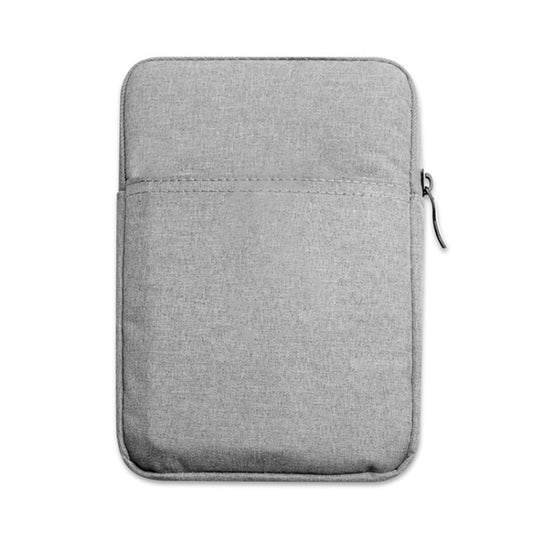 For iPad Splash-proof Pouch Sleeve Tablet Bag, Size: 8 inch(Light Gray) - Protective Bag by buy2fix | Online Shopping UK | buy2fix