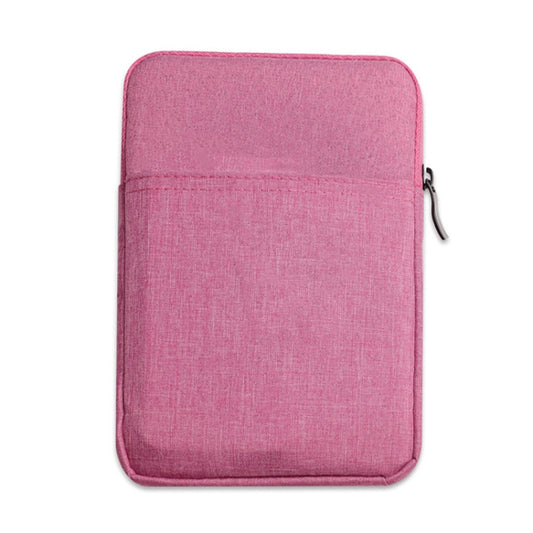 For iPad Splash-proof Pouch Sleeve Tablet Bag, Size: 8 inch(Rose Red) - Protective Bag by buy2fix | Online Shopping UK | buy2fix