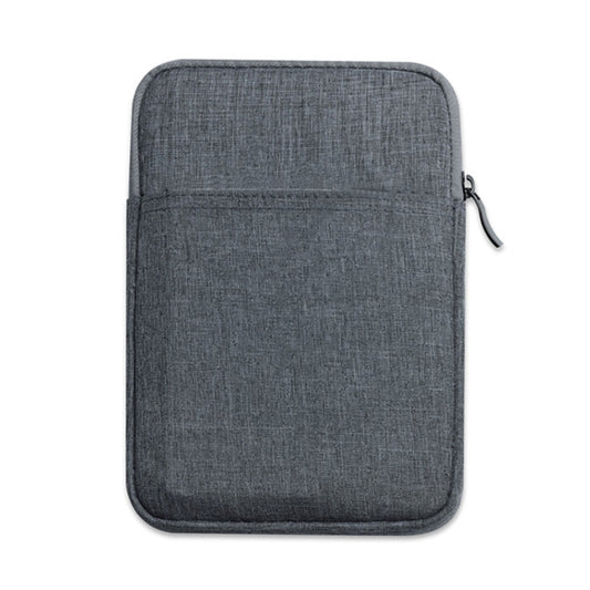 For iPad Splash-proof Pouch Sleeve Tablet Bag, Size: 8 inch(Dark Gray) - Protective Bag by buy2fix | Online Shopping UK | buy2fix