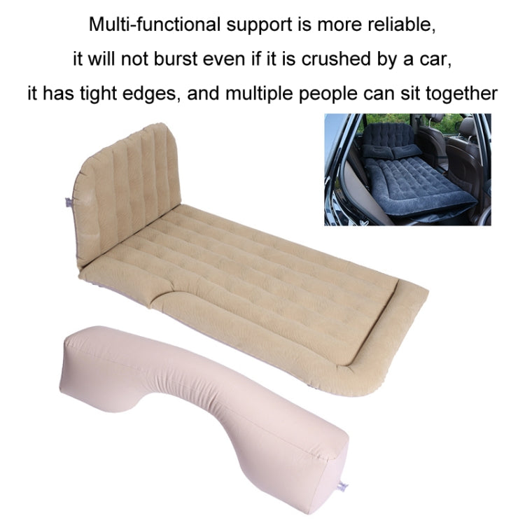 Inflatable Mattress For Car Travel SUV Rear Seat/Trunk, Color: Gray Dual-purpose Long Pier - Seat Accessories by buy2fix | Online Shopping UK | buy2fix