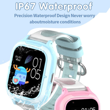 4G Kids Smart Phone Positioning Watch IP67 Waterproof / Video / Voice Calling(Black) - Smart Watches by buy2fix | Online Shopping UK | buy2fix