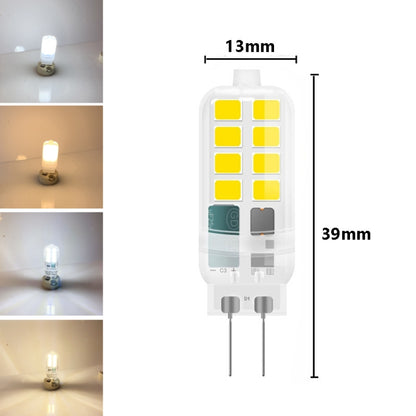 G4 AC/DC12V 3W Flicker-free Replacement LED Halogen Lamp Beads, Light Color: Warm White(Transparent Cover) - LED Blubs & Tubes by buy2fix | Online Shopping UK | buy2fix