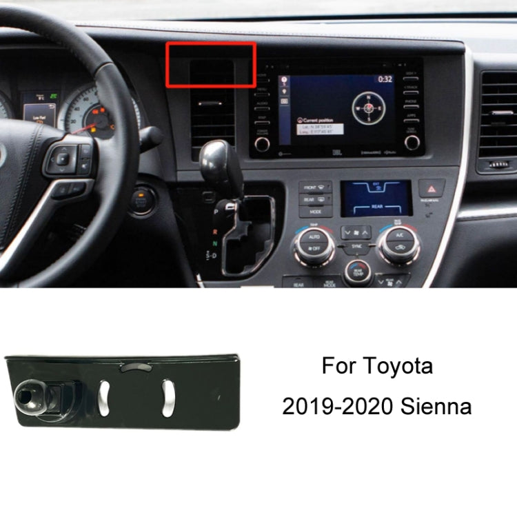 For Toyota Car Air Outlet Phone Holder Base, Model: 19-20 Sienna - Special Car Holders by buy2fix | Online Shopping UK | buy2fix