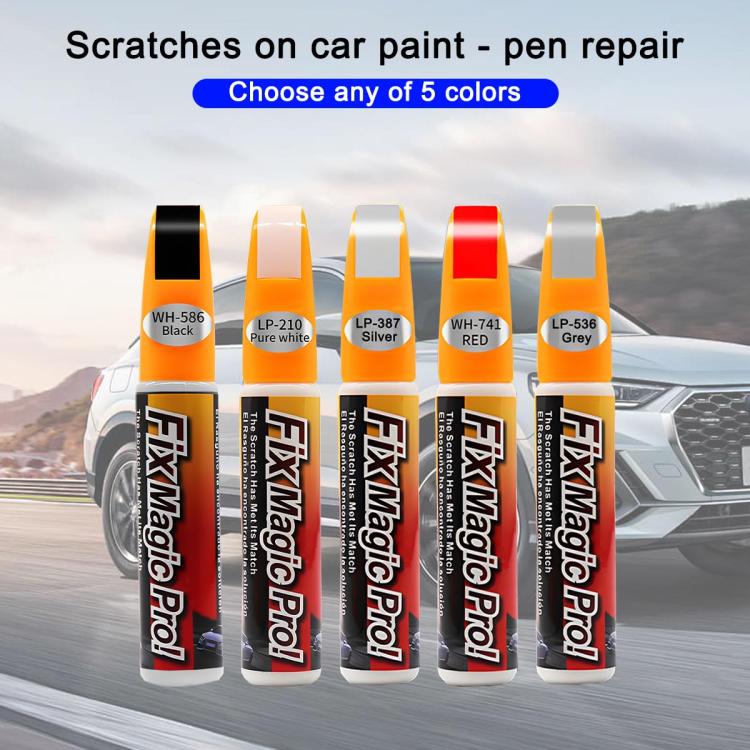 Car Scratch Repair Liquid Paint Touch-Up Pen(Black) - Auto Paint Pens by buy2fix | Online Shopping UK | buy2fix