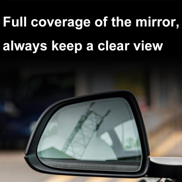 For Tesla Model Y Car Side Window Rearview Mirror Rainproof Film Nano Anti-fog Sticker - Auto Film by buy2fix | Online Shopping UK | buy2fix