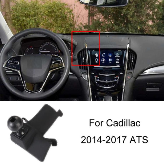 For Cadillac Car Special Mobile Phone Navigation Bracket Base, Model: 14-17 ATS - Special Car Holders by buy2fix | Online Shopping UK | buy2fix