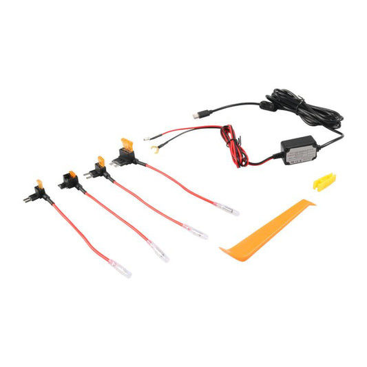 Car Driving Recorder Parking Monitoring 3A Step-down Cable Set, Specifications: Type-C 2 Wires - Accessories by buy2fix | Online Shopping UK | buy2fix