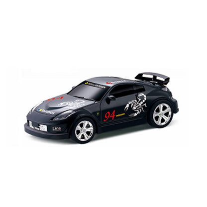 Coke Can Mini RC Car Radio Remote Control Micro Racing Car(Black) - RC Cars by buy2fix | Online Shopping UK | buy2fix