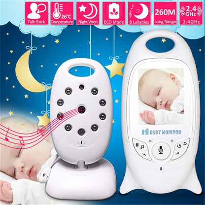 VB601 2.0 inch LCD Screen Hassle-Free Portable Baby Monitor, Support Two Way Talk Back, Night Vision(UK Plug) - Security by buy2fix | Online Shopping UK | buy2fix