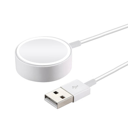 Magnetic Wireless Charger for Apple Watch Series 7 & 6 & 5 & 4 & 3 & 2(White) - Charger / Holder by buy2fix | Online Shopping UK | buy2fix