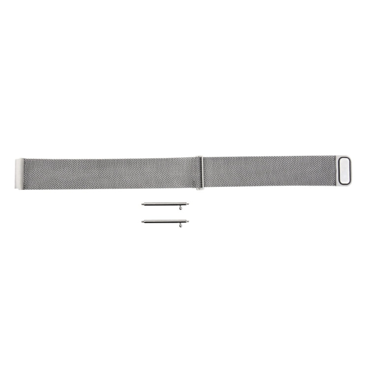 Watch Loop Magnetic Closure Clasp Stainless Steel Watchband for Samsung Gear S2 Classic / S2(Silver) - Smart Wear by buy2fix | Online Shopping UK | buy2fix