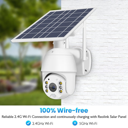 T16 1080P Full HD Solar Powered WiFi Camera, Support PIR Alarm, Night Vision, Two Way Audio, TF Card - Security by buy2fix | Online Shopping UK | buy2fix