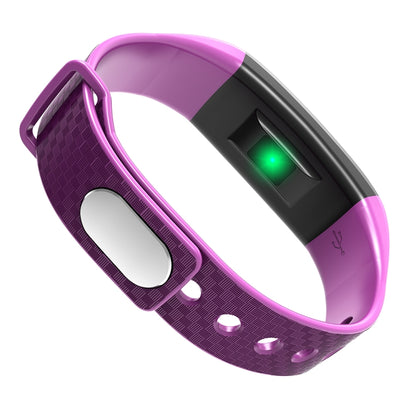 CK17S 0.96 inches IPS Screen Smart Bracelet IP67 Waterproof, Support Call Reminder / Heart Rate Monitoring / Blood Pressure Monitoring / Sleep Monitoring (Purple) - Smart Wear by buy2fix | Online Shopping UK | buy2fix