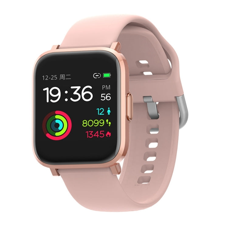 CS201 Fashion Sports IP68 Waterproof Smart Bluetooth Watch, Support Heart Rate Monitoring & Blood Oxygen Monitoring & Sleep Monitoring & Exercise Monitoring(Pink) - Smart Wear by buy2fix | Online Shopping UK | buy2fix