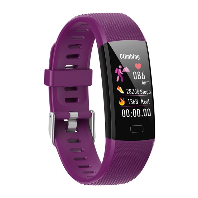 Y10 0.96 inch TFT Color Screen Smart Bracelet, Support Call Reminder/ Heart Rate Monitoring /Blood Pressure Monitoring/ Sleep Monitoring/Blood Oxygen Monitoring(Purple) - Smart Wear by buy2fix | Online Shopping UK | buy2fix