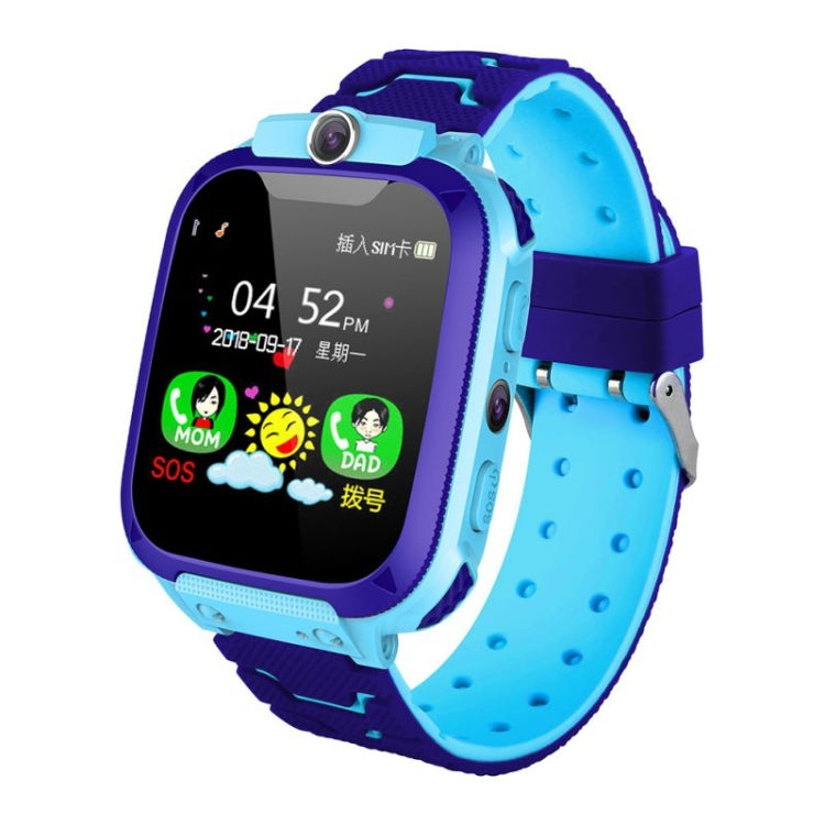 Q12 1.44 inch Color Screen Smartwatch for Children, Not Waterproof, Support LBS Positioning / Two-way Dialing / SOS / Voice Monitoring / Setracker APP (Blue) - Smart Wear by buy2fix | Online Shopping UK | buy2fix