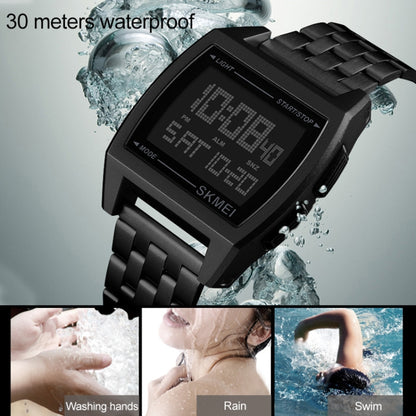 SKMEI 1368 Multifunctional Men Outdoor Sports Noctilucent Waterproof Digital Watch(Rose Gold) - Sport Watches by SKMEI | Online Shopping UK | buy2fix