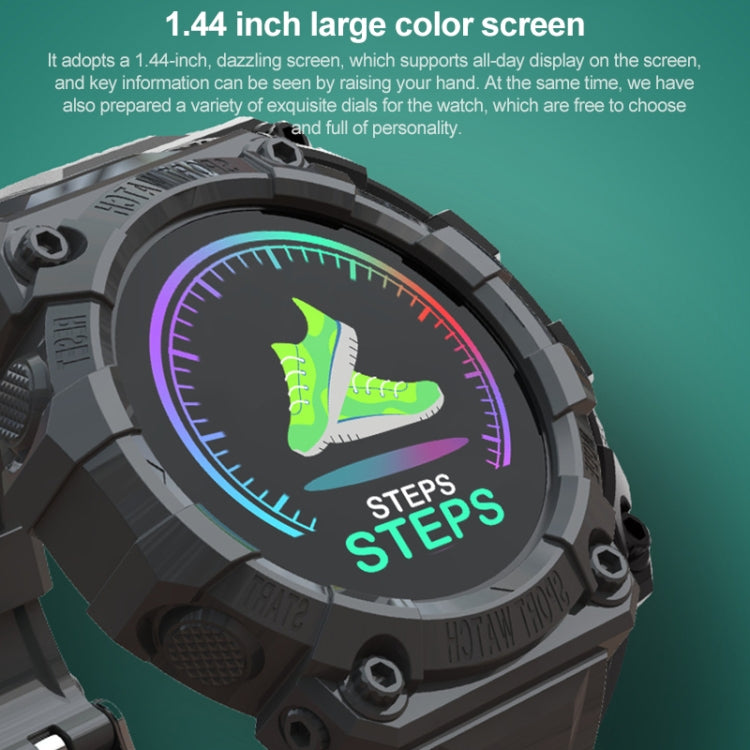 FD68S 1.44 inch Color Roud Screen Sport Smart Watch, Support Heart Rate / Multi-Sports Mode(Green) - Smart Wear by buy2fix | Online Shopping UK | buy2fix