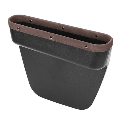 Multifunctional Car Gap Storage Box Car Seat Slit Storage Bag, Style: Driver (Brown) - Stowing Tidying by buy2fix | Online Shopping UK | buy2fix