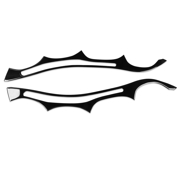 Pair Car Lamp Eyebrow Soft Decorative Sticker for BMW E60 5 Series 2004-2010 - In Car by buy2fix | Online Shopping UK | buy2fix