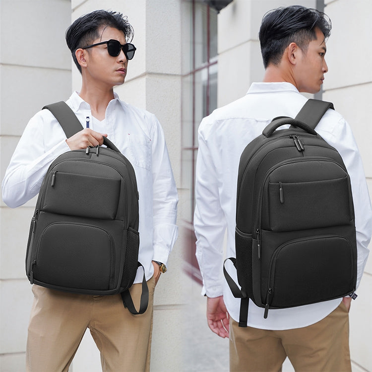 cxs-615 Multifunctional Oxford Laptop Bag Backpack (Black) - Backpack by buy2fix | Online Shopping UK | buy2fix