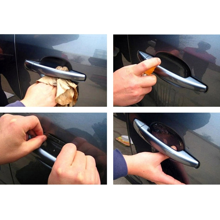 4 PCS Car Auto OPVC Door Bowl Handle Anti-scratch Protective Film for Audi - Auto Film by buy2fix | Online Shopping UK | buy2fix
