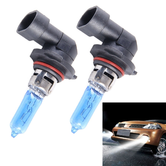 2 PCS 9006  Halogen Head Lamp 12V 100W 2400 LM 5000K Warm White Light - Halogen Lights by buy2fix | Online Shopping UK | buy2fix