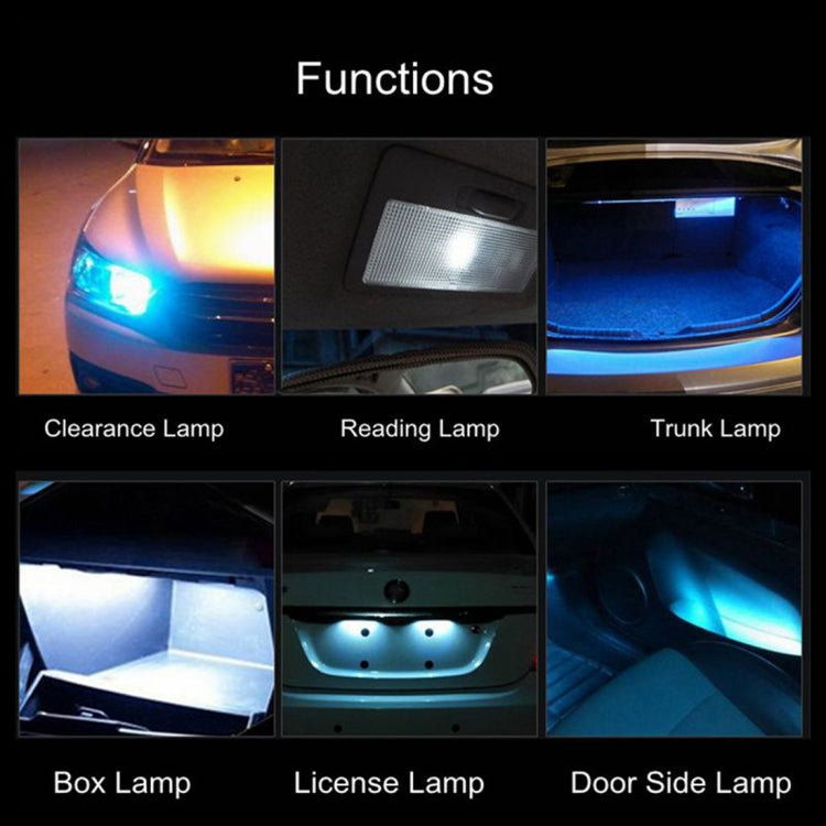 2 PCS 41mm DC12V 1.7W 6000K 135LM 2LEDs SMD-3030 Car Reading Lamp, with Decoder - Dome Lights by buy2fix | Online Shopping UK | buy2fix