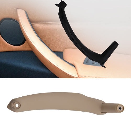 Car Interior Left Handle Inner Door Armrest Panel Pull 51416969401 for BMW X5 / X6, Left Drive(Beige) - In Car by buy2fix | Online Shopping UK | buy2fix