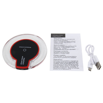 Safety Wireless and Limitless QI-standard Wireless Charger Fast Charging Charger with Micro USB Cable - Mobile Accessories by buy2fix | Online Shopping UK | buy2fix