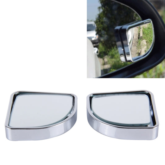 3R-015 2 PCS Car Blind Spot Rear View Wide Angle Mirror, Diameter: 5cm(Silver) - Convex Mirror & Accessories by 3R | Online Shopping UK | buy2fix