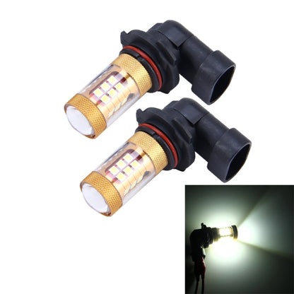 2 PCS 9006 15W 1300 LM 6500K 28 SMD-3030 LEDs Car Fog Lights, DC 12V(White Light) - Fog / Driving Lights by buy2fix | Online Shopping UK | buy2fix