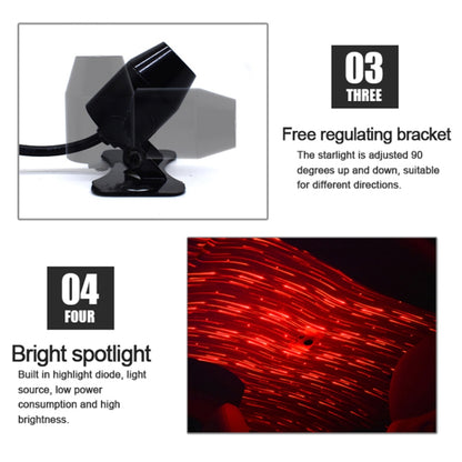 5V Roof Ceiling Decoration Car Red Light Star Night Lights Atmosphere Meteor Lamp Projector, Constantly Bright - Atmosphere lights by buy2fix | Online Shopping UK | buy2fix