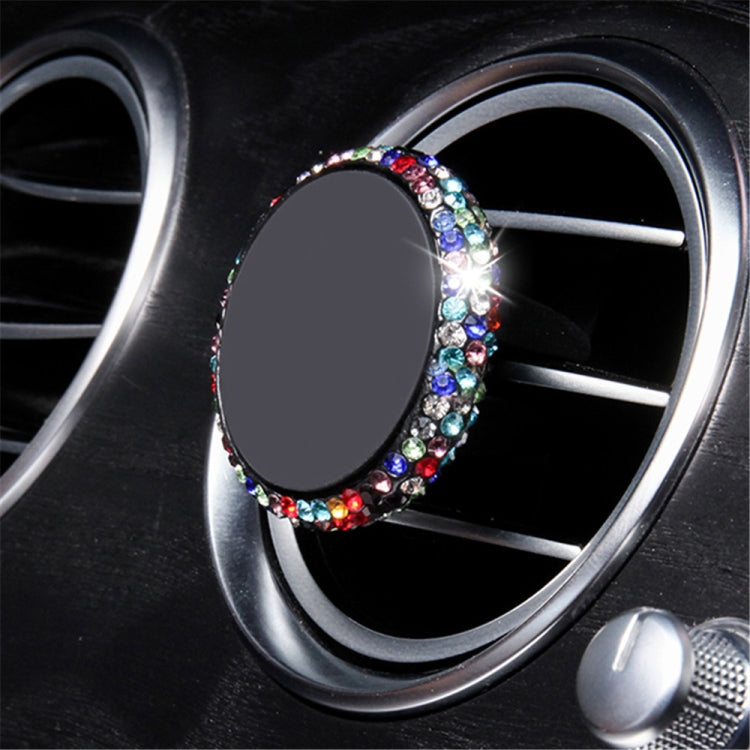 Car Diamond Magnetic Air Outlet Mobile Phone Holder(Colour) - Car Holders by buy2fix | Online Shopping UK | buy2fix