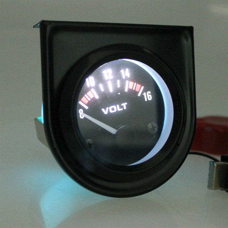 52mm Auto Gauge Car 8-16V Voltmeter - In Car by buy2fix | Online Shopping UK | buy2fix